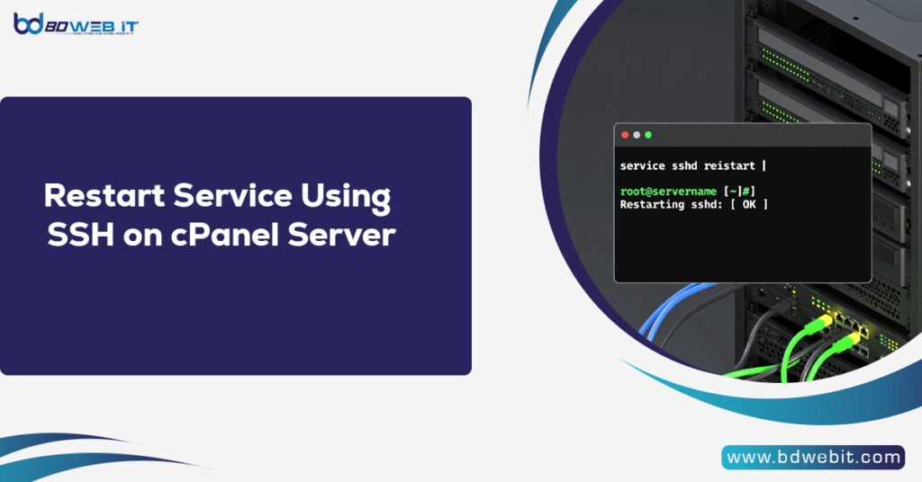Restart Service Using SSH on cPanel Server