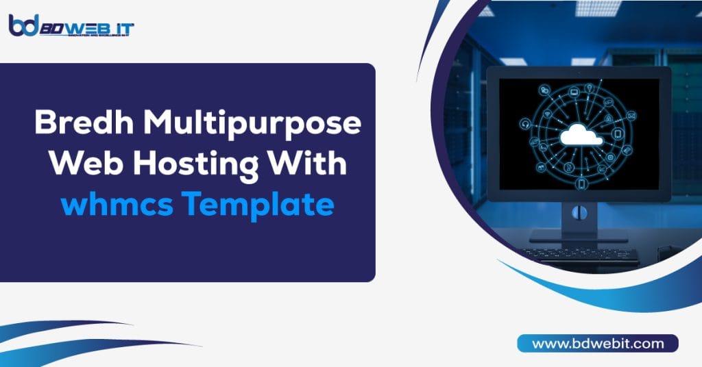 Bredh Multipurpose Web Hosting With whmcs Template