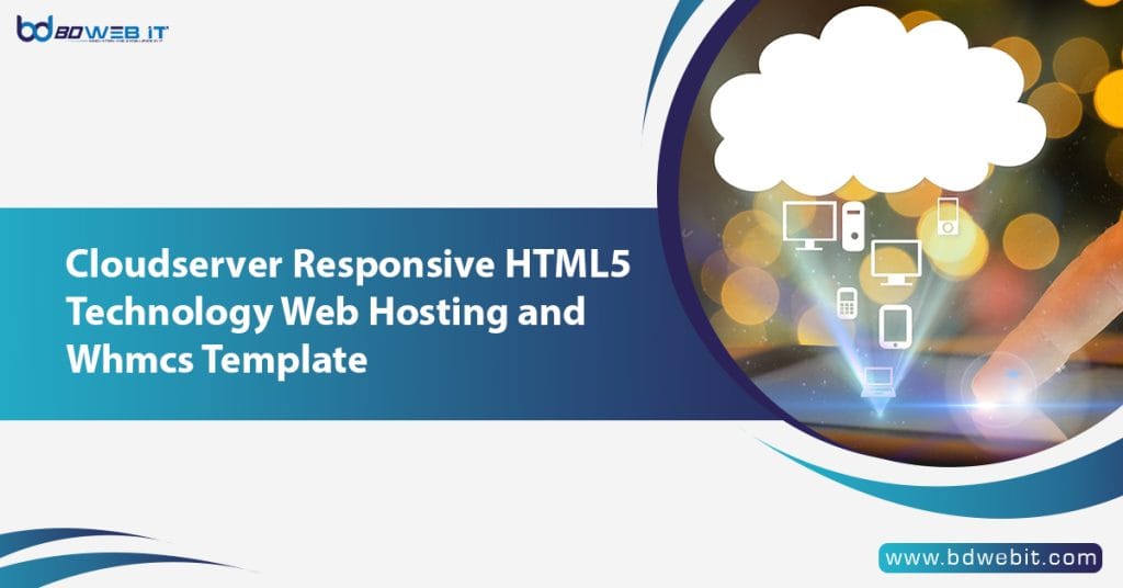 Cloudserver Responsive HTML5 Technology Web Hosting and Whmcs Template