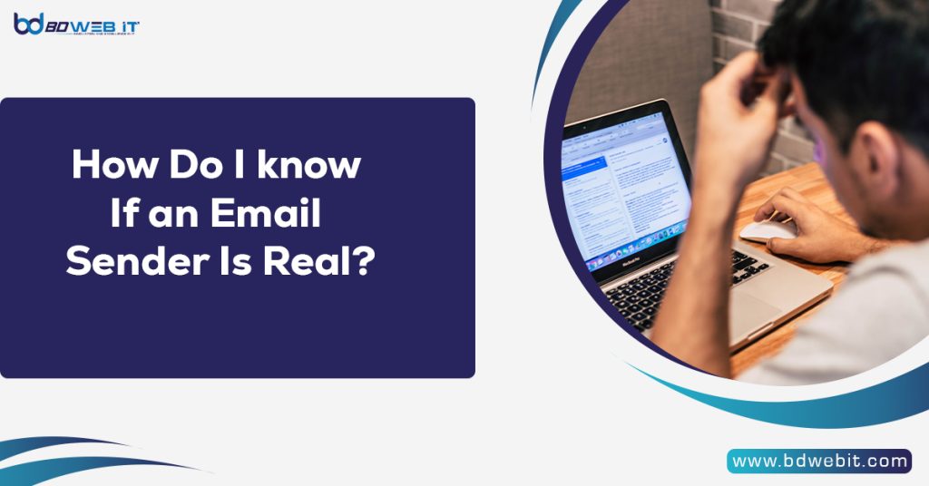 How Do I know If an Email Sender Is Real