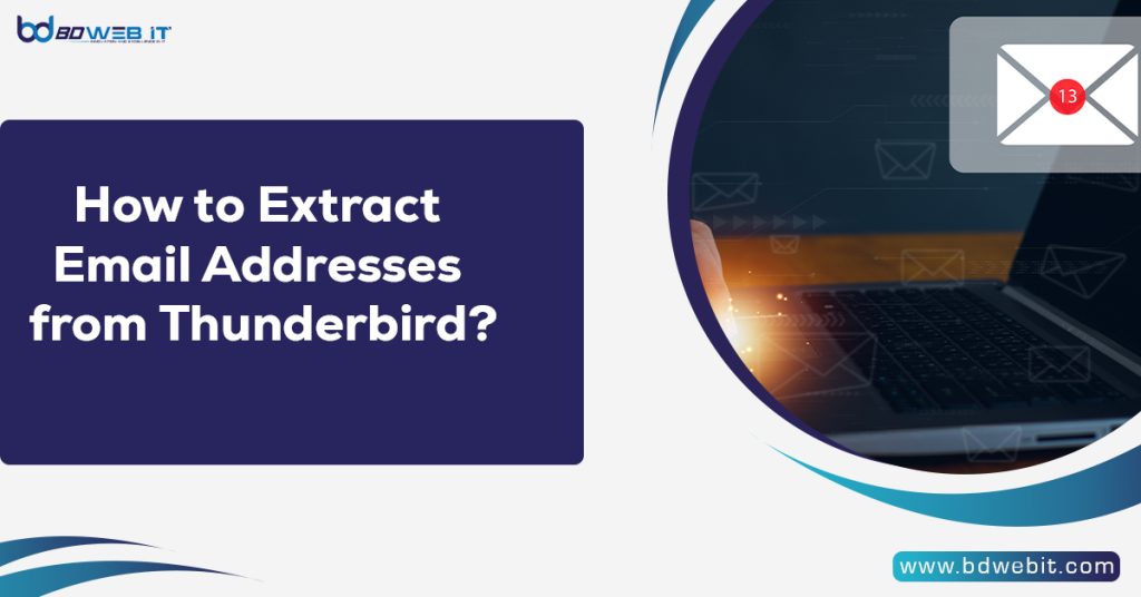 How to Extract Email Addresses from Thunderbird