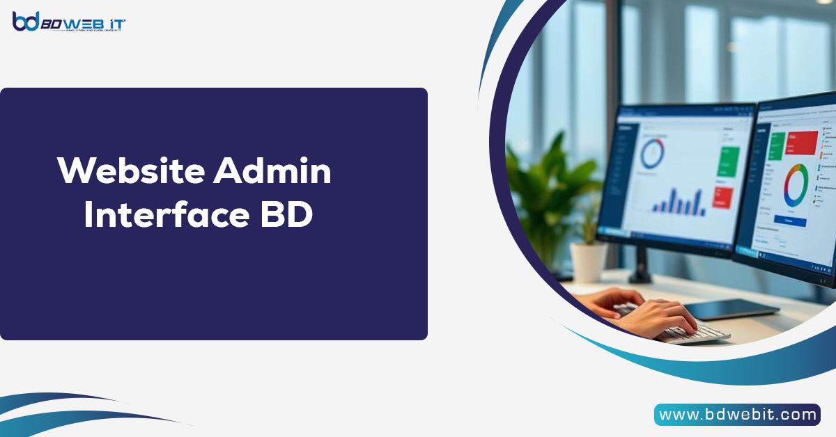 Website Admin Interface BD
