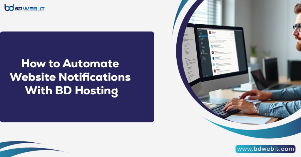 How to Automate Website Notifications With BD Hosting