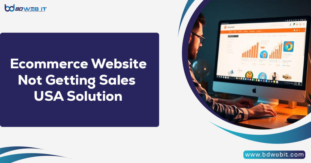 Ecommerce Website Not Getting Sales USA Solution