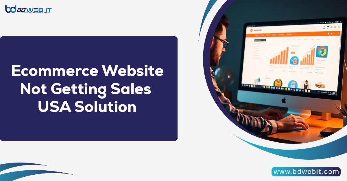 Ecommerce Website Not Getting Sales USA Solution